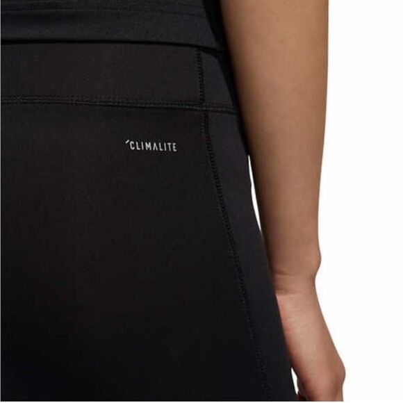 NWT ADIDAS COLOR BLOCK BLACK AND GREY LEGGINGS NWT SIZE MED - Picture 4 of 6